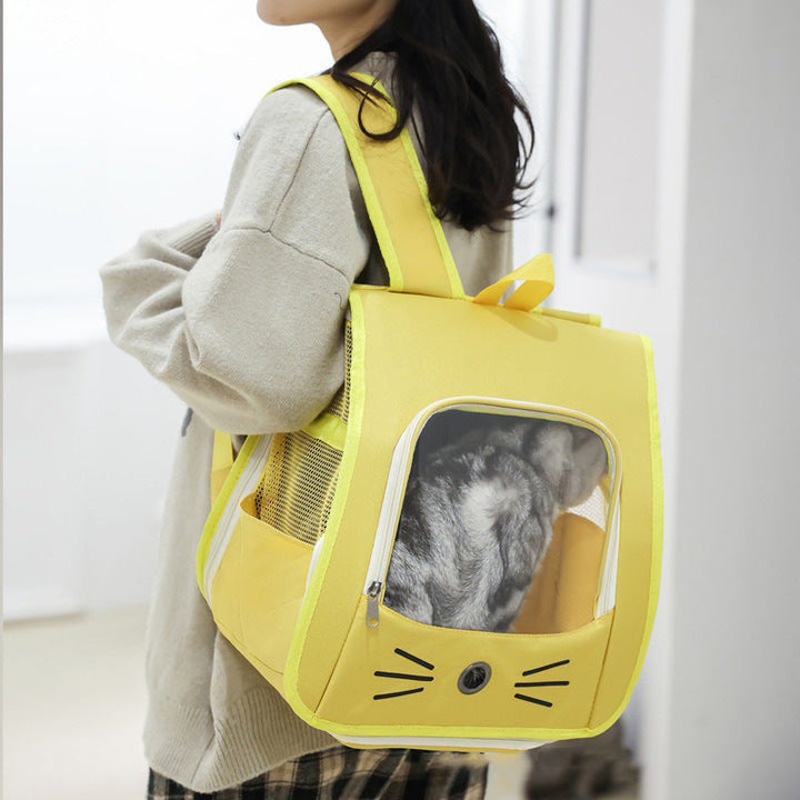 Breathable Portable Pet Carrier Backpack: The Ultimate Travel Companion for Your Furry Friend