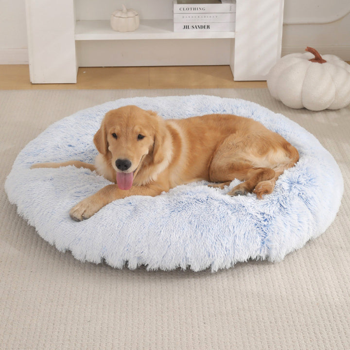 Round Plush Pet Bed Mat
