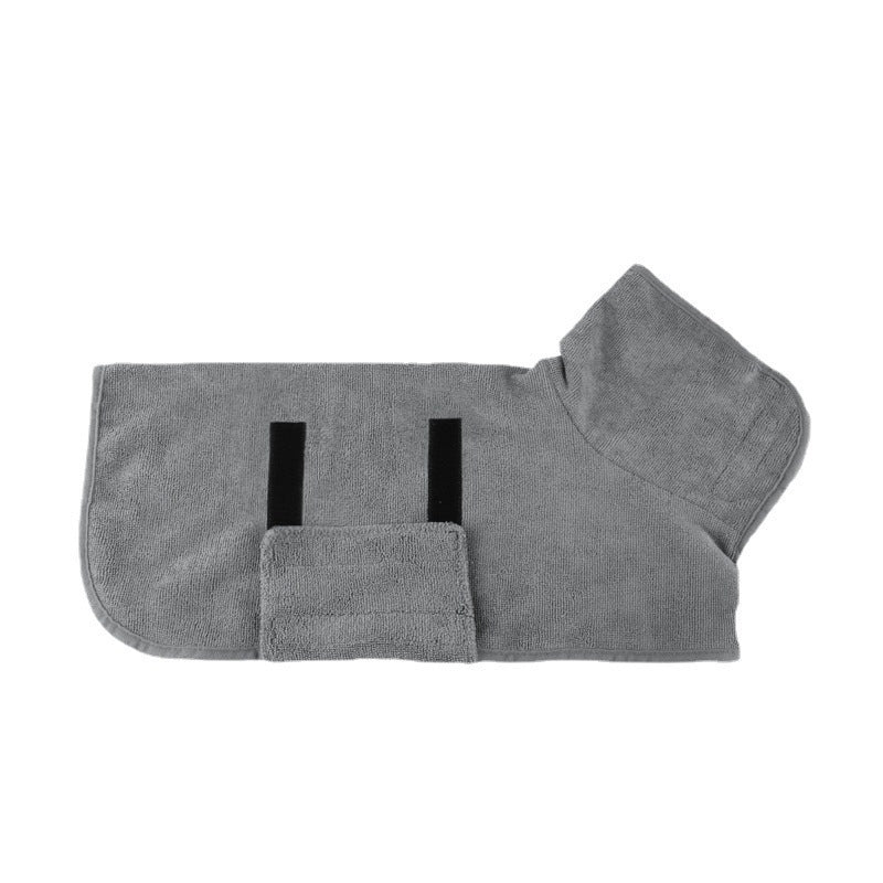 Fast-Drying Microfiber Pet Bathrobe Towel