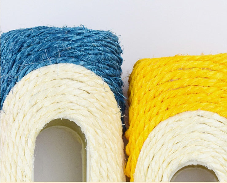 Three Long Sisal Pet Drum Toys
