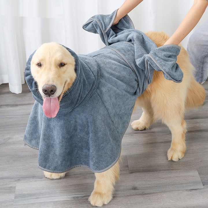 Cotton Pet Bath Towel Quick-Drying And Absorbent