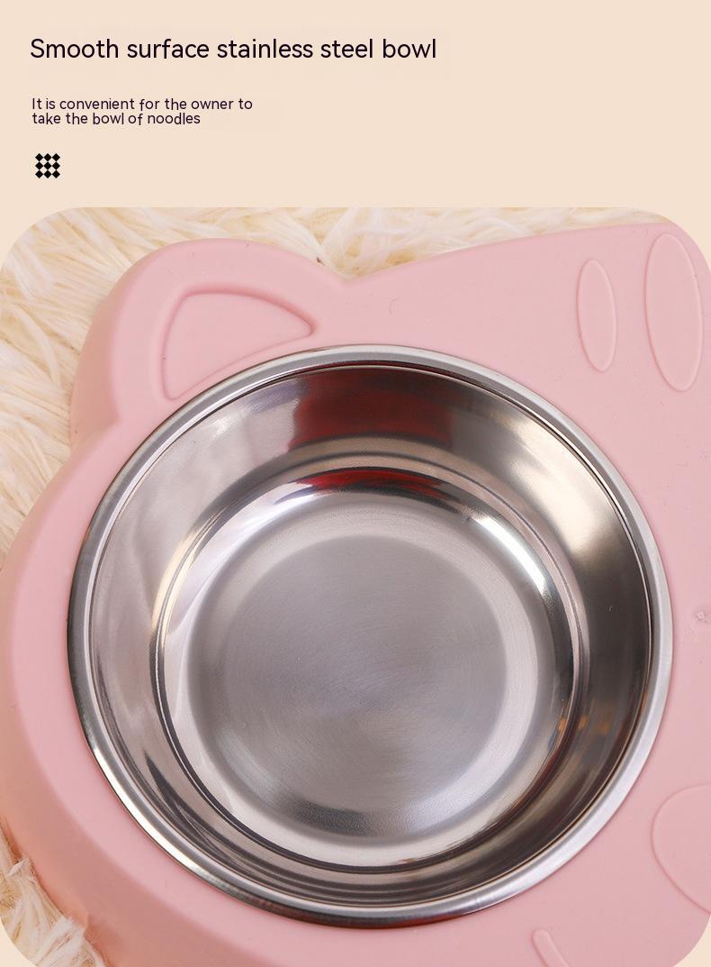 Pet Drinking Water and Food Bowl Rice Basin