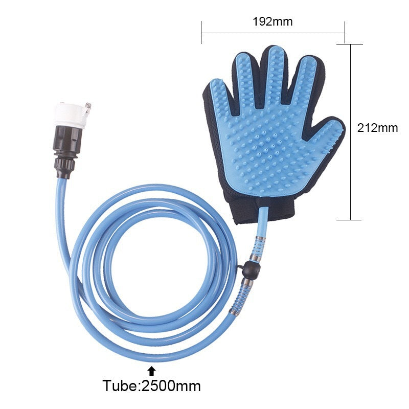Five-Finger Pet Shower Bath And Massage Gloves