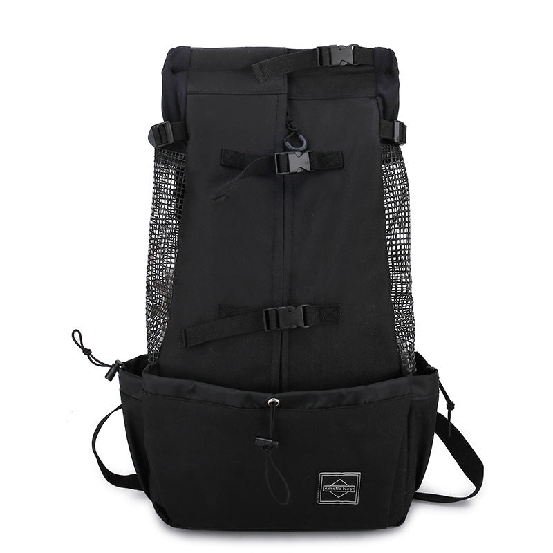 Double-Shoulder Portable Pet Travel Carrier Backpack