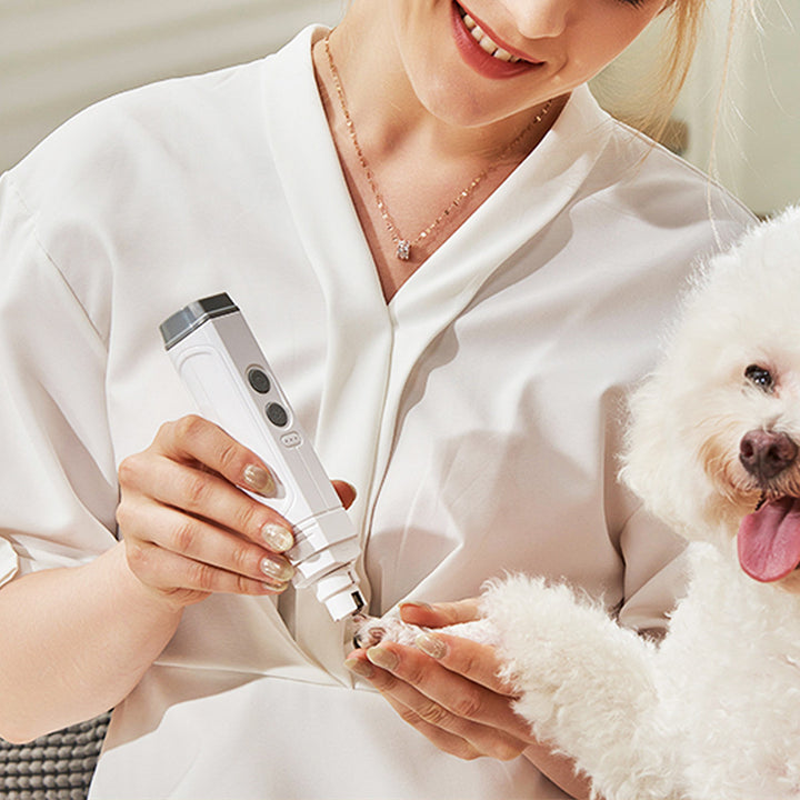 High-Power Automatic Pet Nail Trimmer Double Lamp