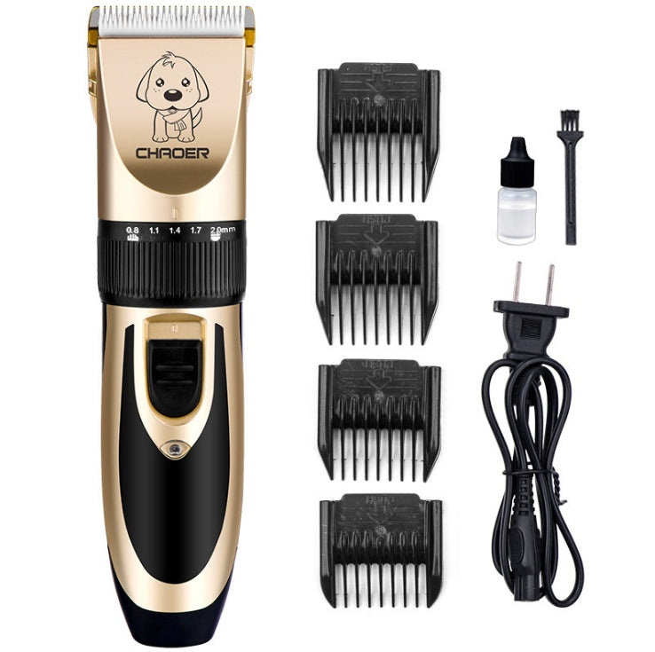 Electric Pet Grooming Kit Hair Trimmer And Nail Clippers