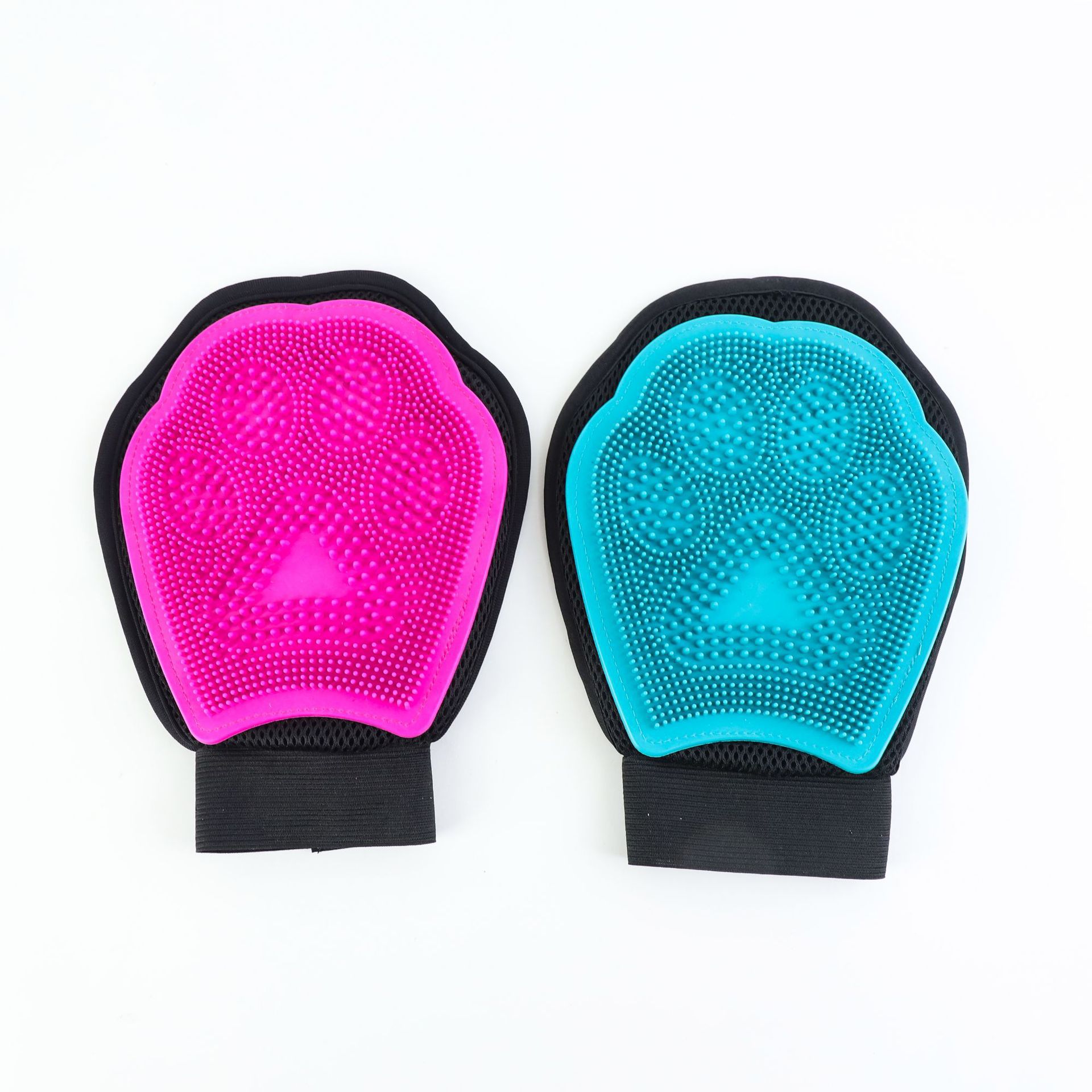 Pet Bathing Glove And Cleaning Brush