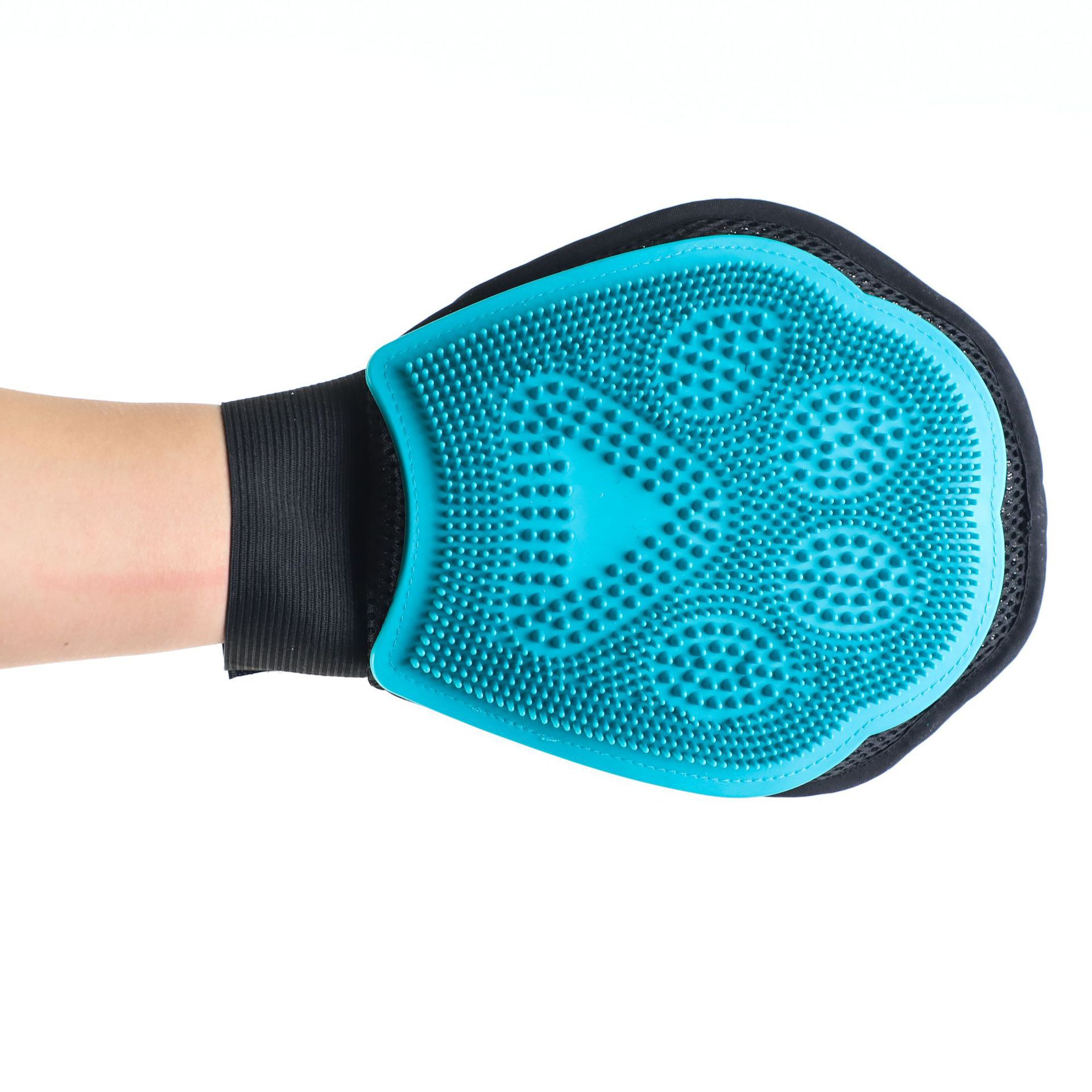 Pet Bathing Glove And Cleaning Brush