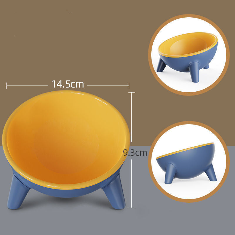 Pet Feeding Bowl With Stand Nordic Color Design