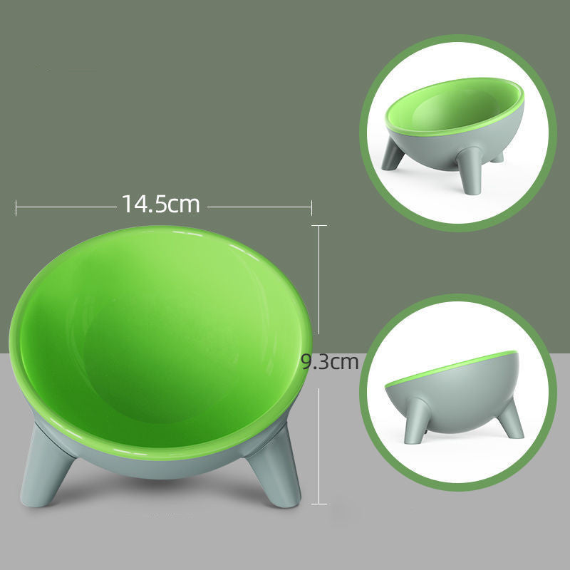 Pet Feeding Bowl With Stand Nordic Color Design