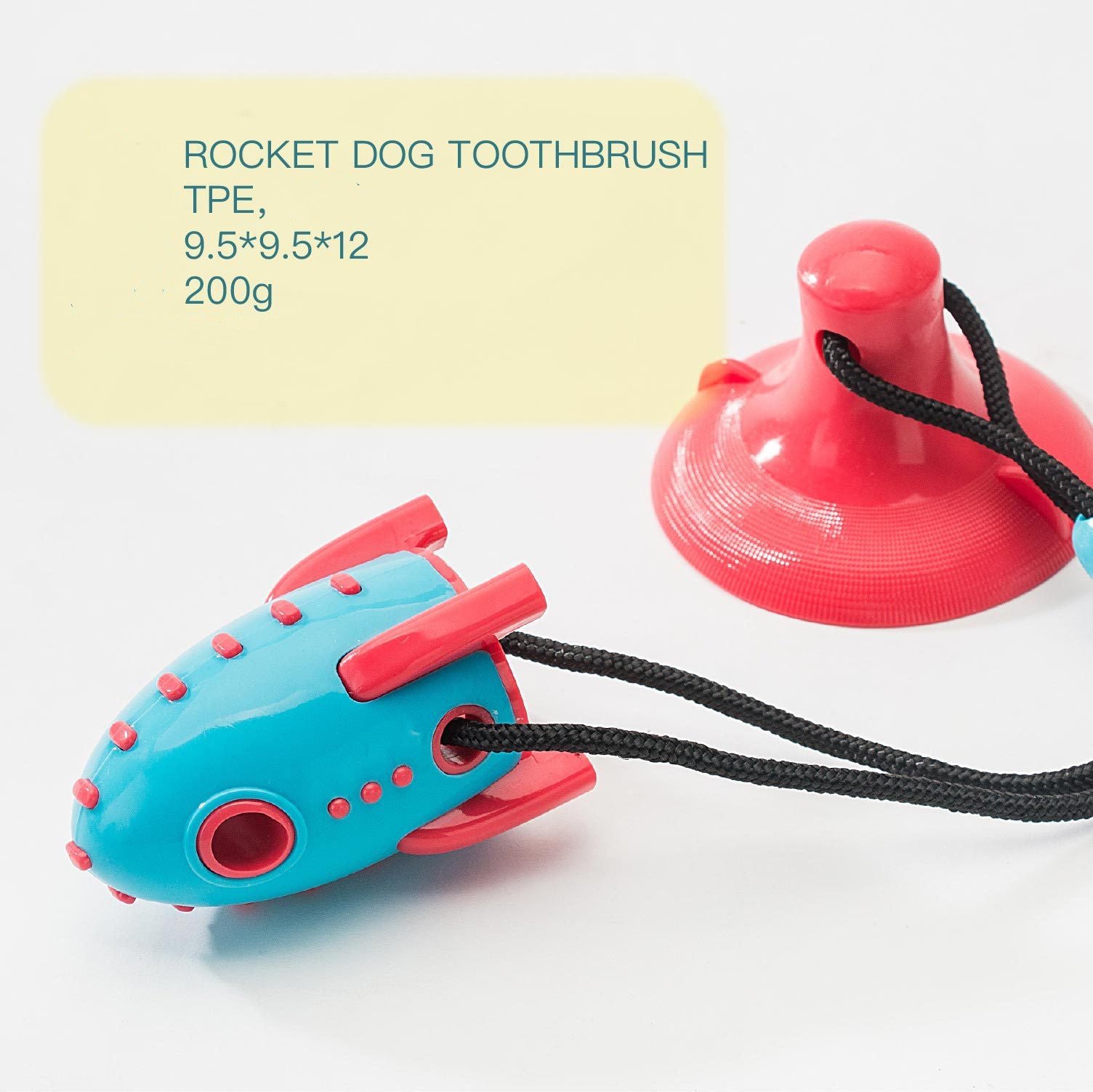 Rocket Food-Leak Pet Chew Bite-Resistant Toy