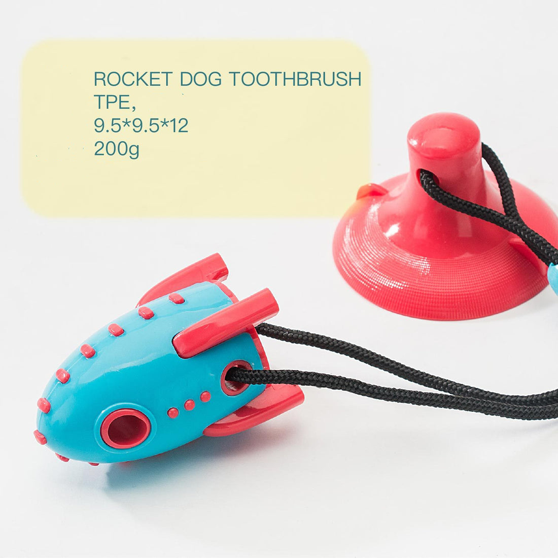 Rocket Food-Leak Pet Chew Bite-Resistant Toy