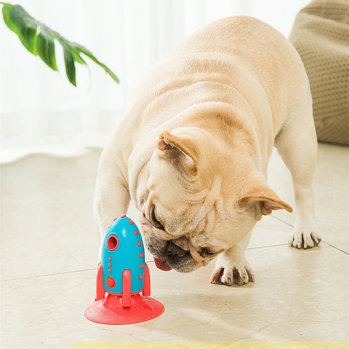 Rocket Food-Leak Pet Chew Bite-Resistant Toy