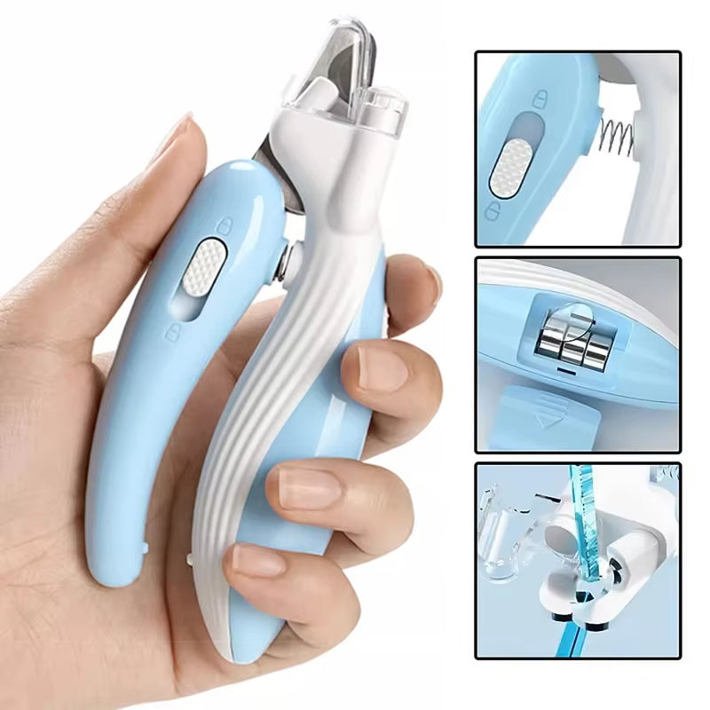 Professional Pet Nail Clippers Labor-Saving Paw Trimmer