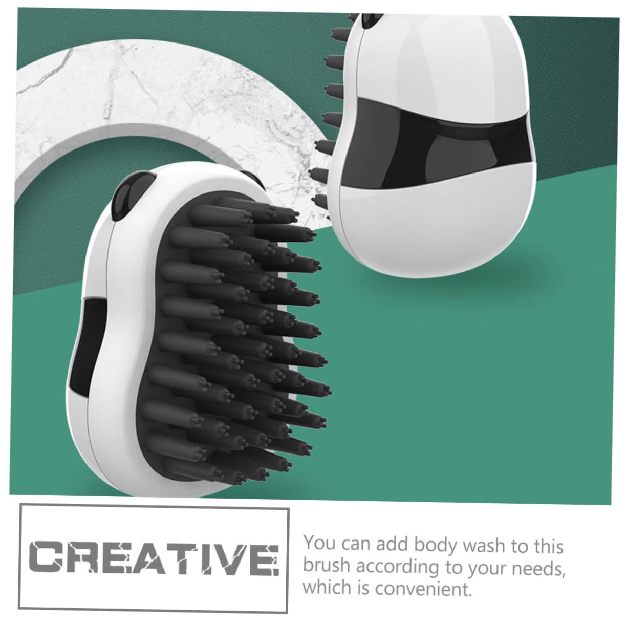 Pet Bathing And Grooming Brush With Gloves