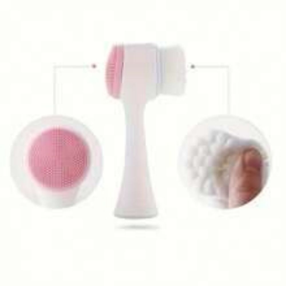 Easy-Clean Nylon Pet Paw Brush Gentle Grooming Tool
