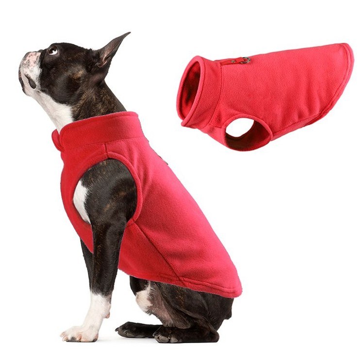 Fleece Pet Coat Jacket Vest for Small Pets