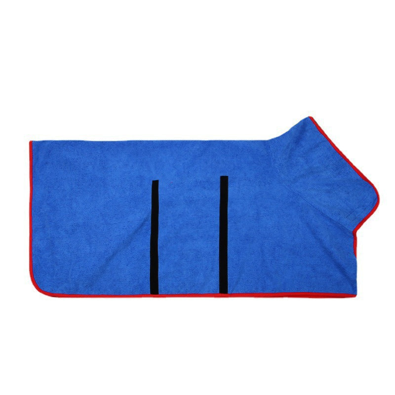 Fast-Drying Microfiber Pet Bathrobe Towel