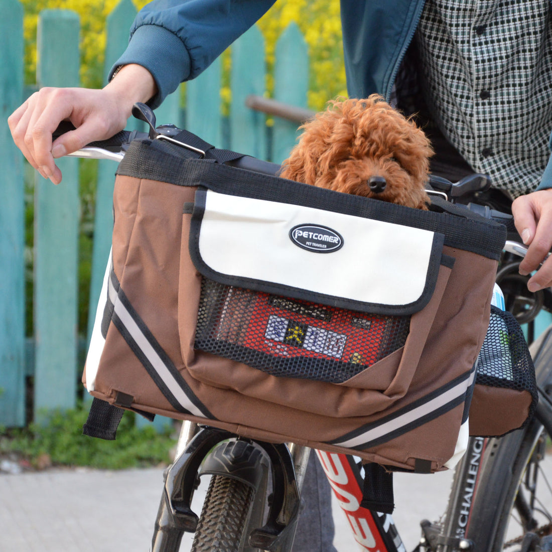 Removable Front Bike Basket Pet Carrier
