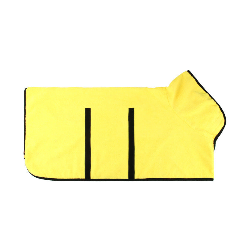 Fast-Drying Microfiber Pet Bathrobe Towel