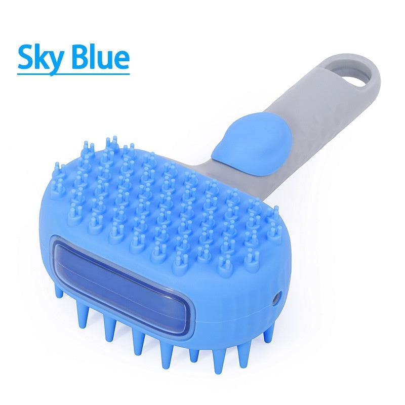 Pet Bath Shower Brush For Hair Cleaning
