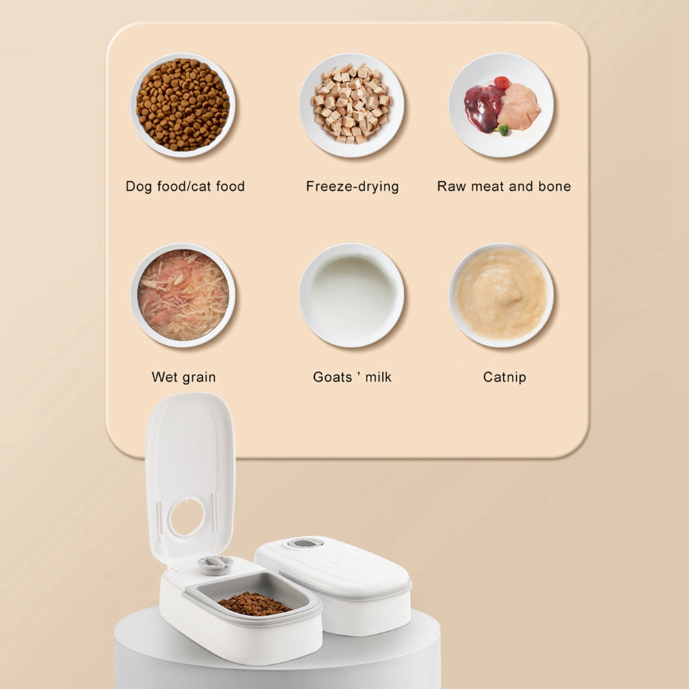 Automatic Smart Pet Feeder Timer Food Dispenser