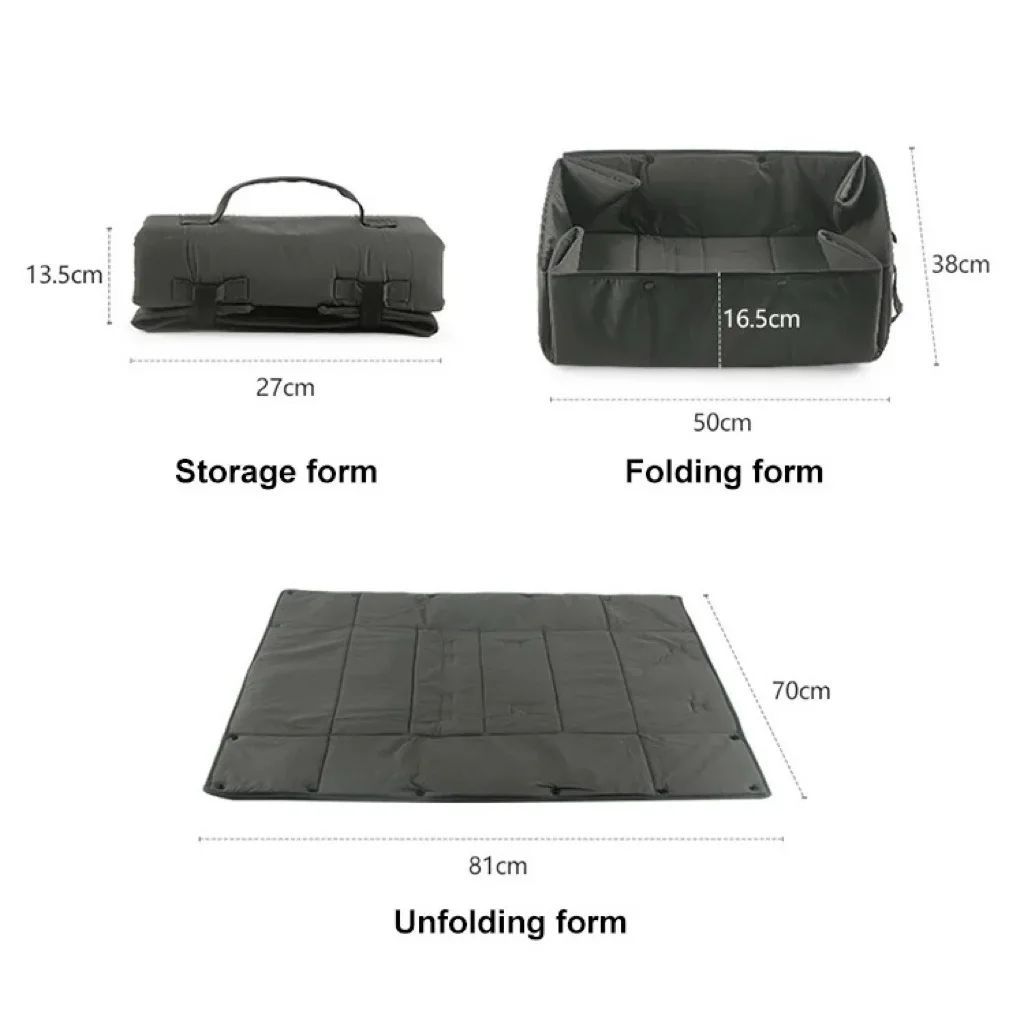 Portable 3-in-1 Pet Travel Bed And Carrier