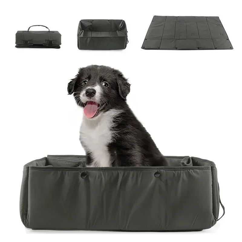 Portable 3-in-1 Pet Travel Bed And Carrier