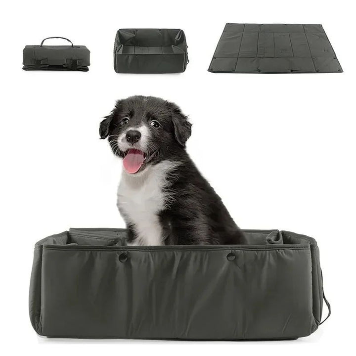 Portable 3-in-1 Pet Travel Bed And Carrier