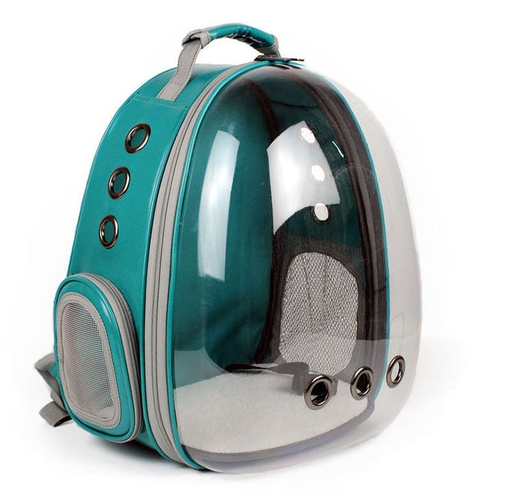 Portable Pet Backpack Carrier Bubble Capsule Design