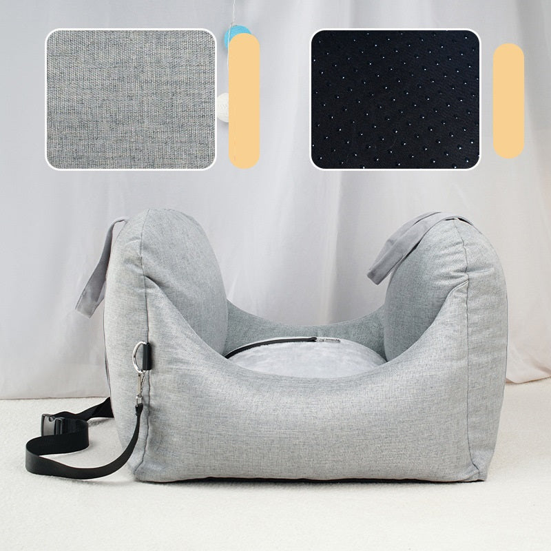 Detachable Washable Four-Season Pet Car Carrier