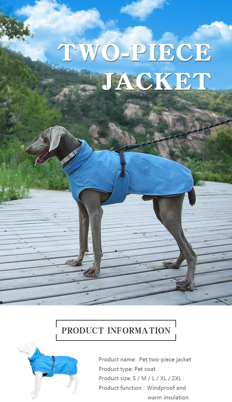 Winter Pet Shell Jacket Outdoor Ski Coat