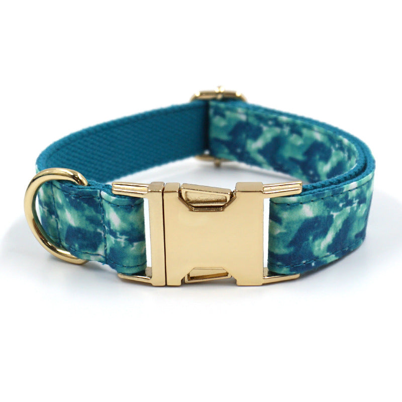 Pet Collar Leash With Decorative Bow