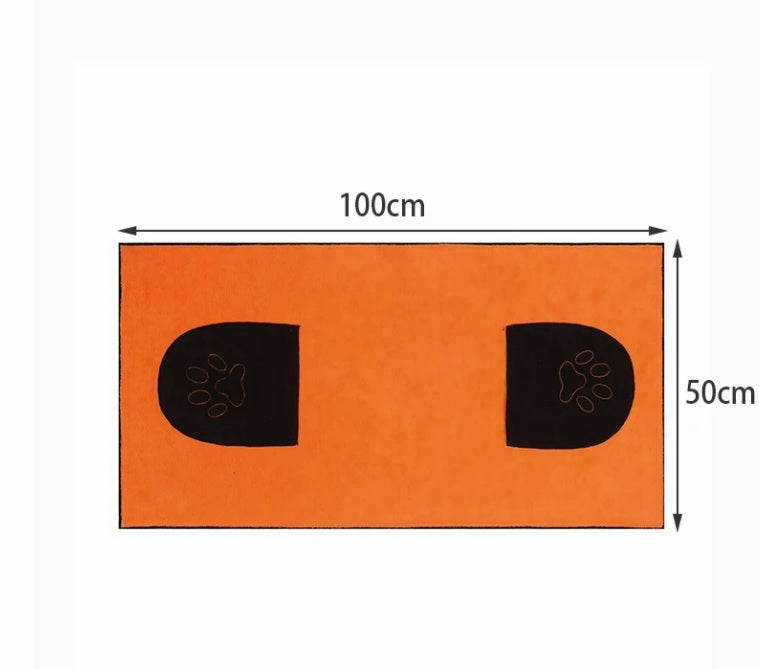 Absorbent Pet Bath Towel