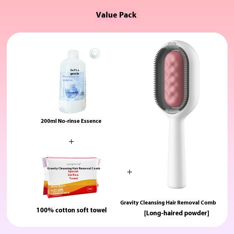 Pet Dematting Grooming Brush Hair Removal Comb