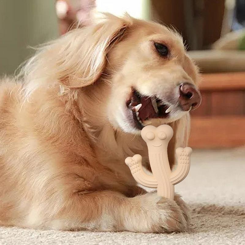 Durable Cactus Pet Chew Toy Interactive Bite Resistant