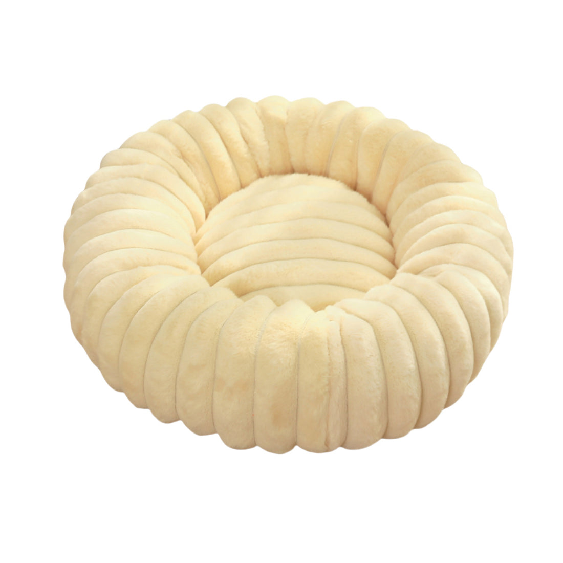 High-Weight Plush Pet Nest Warm Winter Round Bed