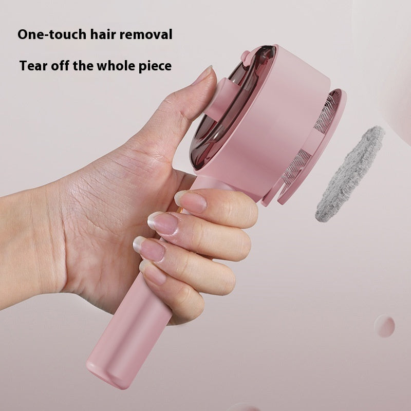 Self-Cleaning Pet Hair Remover Steam Brush Grooming Tool