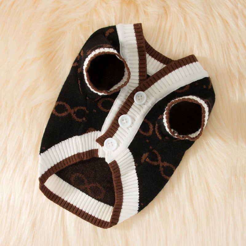 Pet Sweater for Warmth, Simple Knitted Design