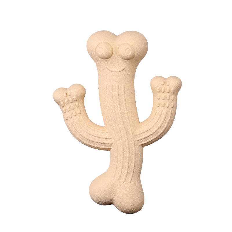 Durable Cactus Pet Chew Toy Interactive Bite Resistant