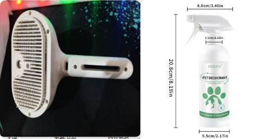 Self-Cleaning Pet Comb Hair Remover Grooming Tool