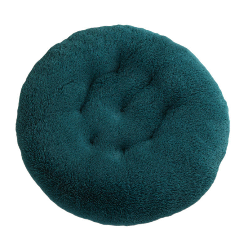 Round Plush Pet Bed Mat