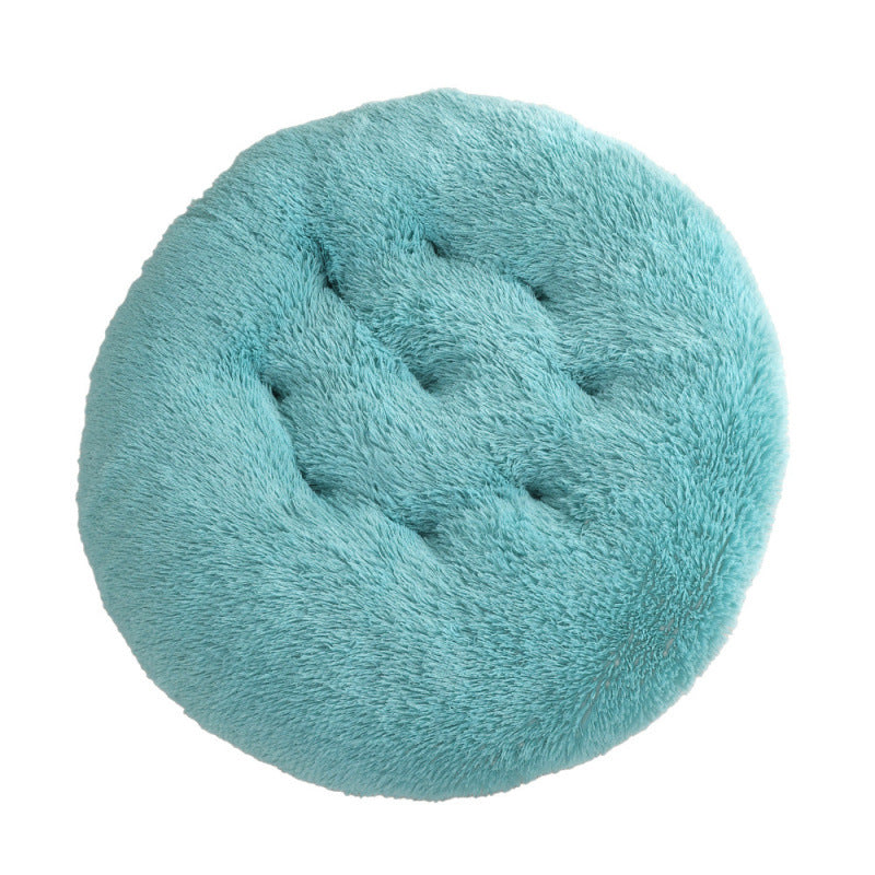 Round Plush Pet Bed Mat