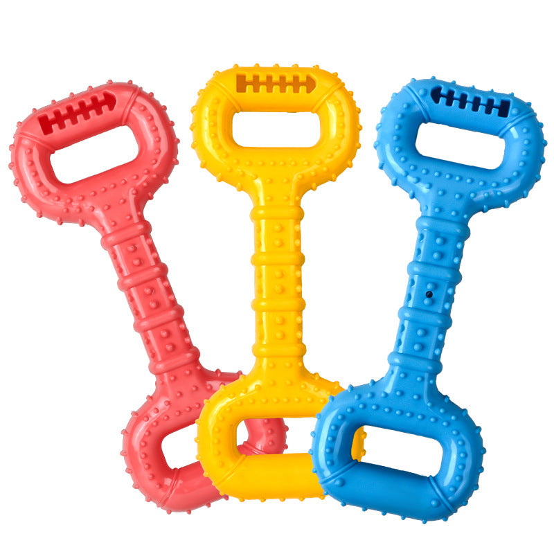 Durable Pet Chew Bone Interactive Long-Lasting Toy