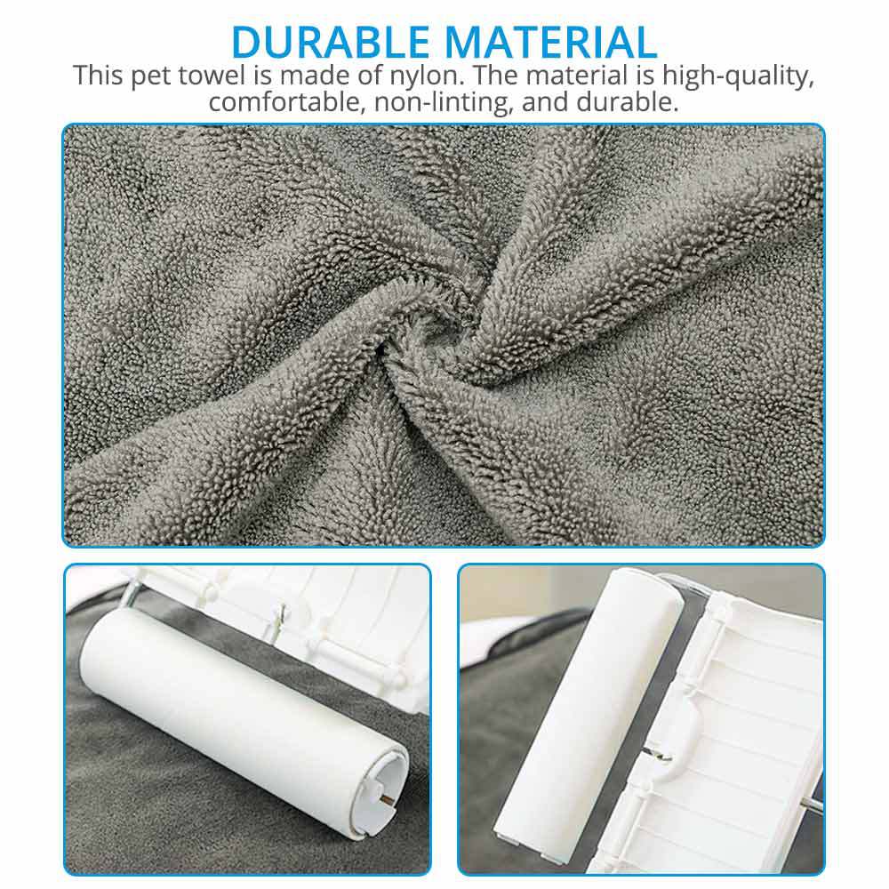Super Absorbent Large Pet Bathrobe Towel