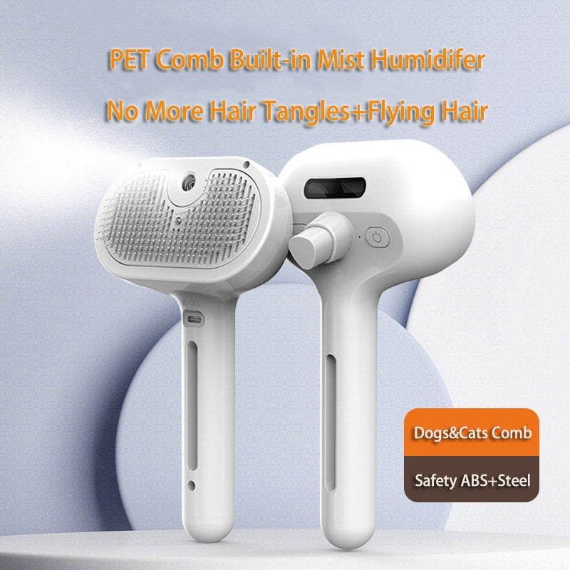 Self-Cleaning Pet Comb Hair Remover Grooming Tool