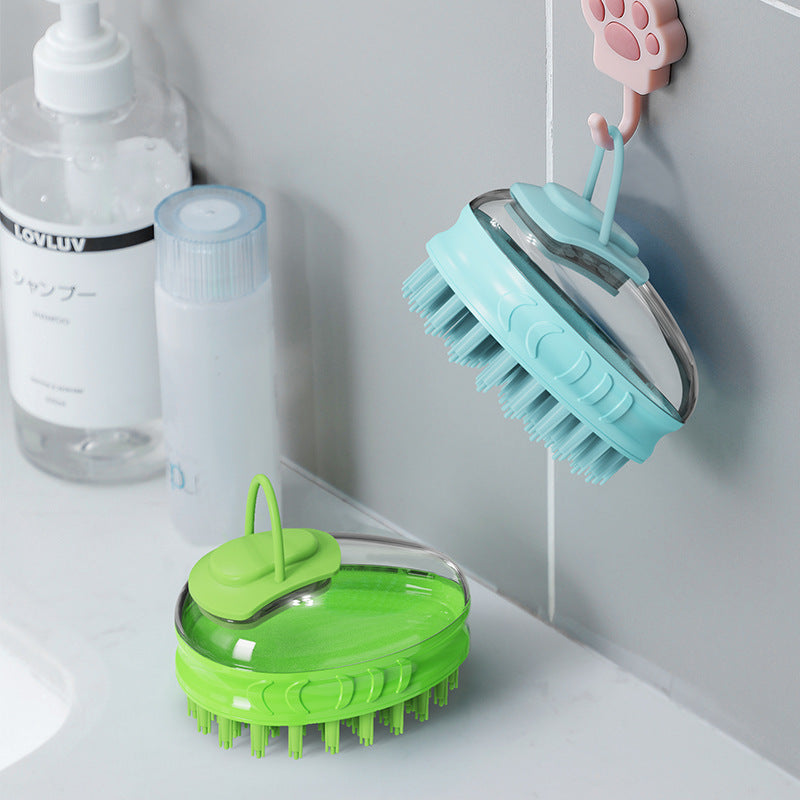 New Pet Bath Massage Brush