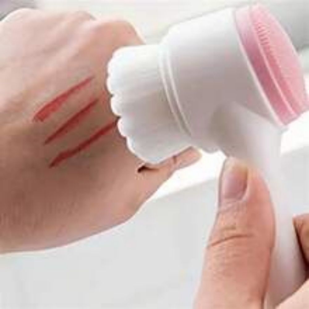 Easy-Clean Nylon Pet Paw Brush Gentle Grooming Tool