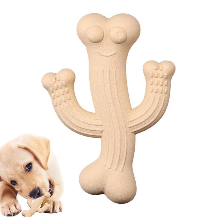 Durable Cactus Pet Chew Toy Interactive Bite Resistant