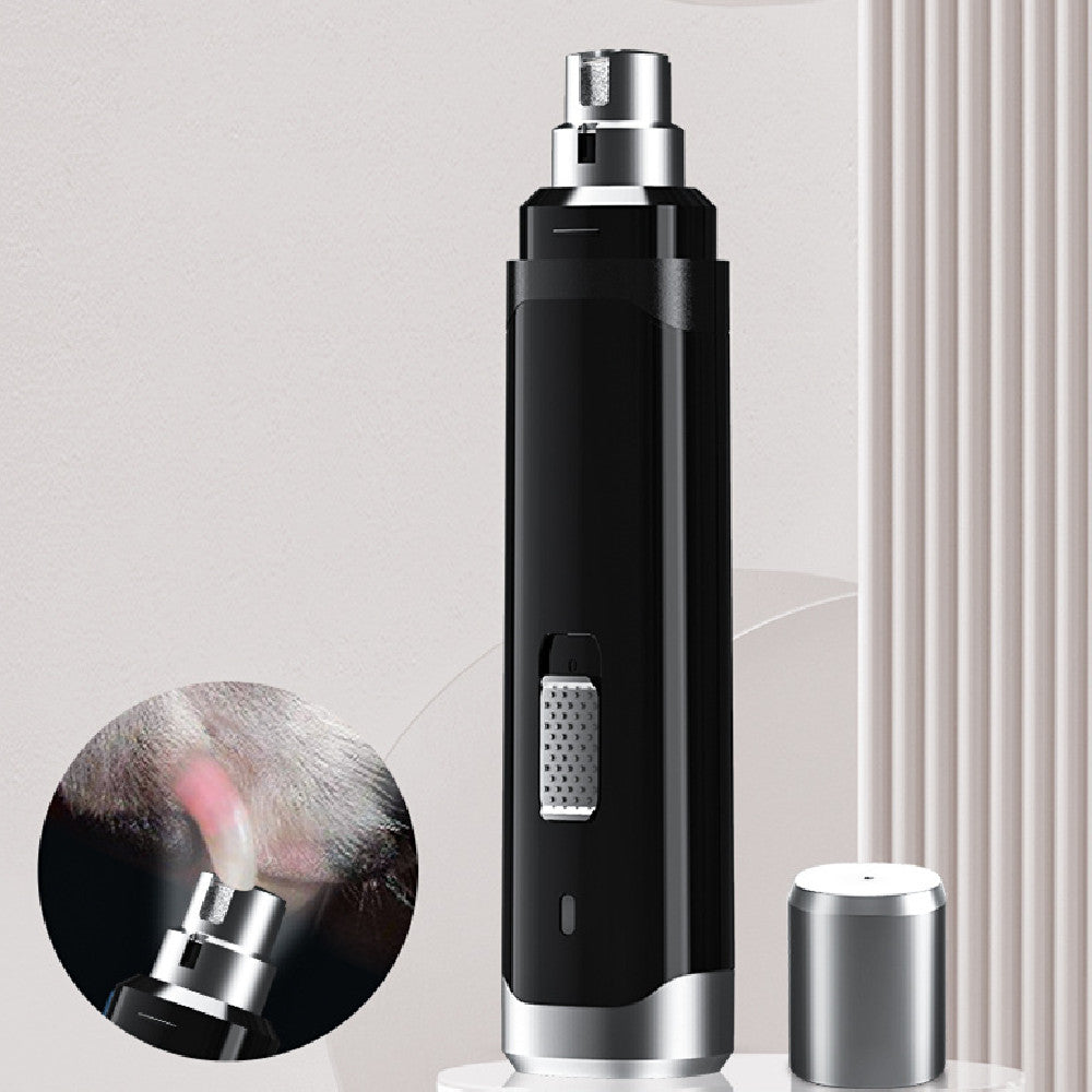 High-Power Electric Pet Nail Trimmer USB Charging
